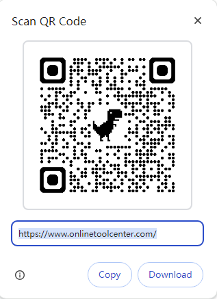 קוד QR עם dinosaur.png