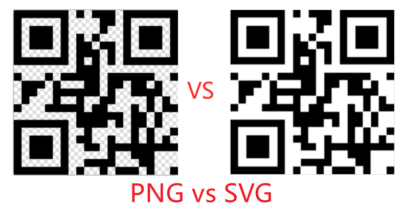 png vs svg עבור qr code.png