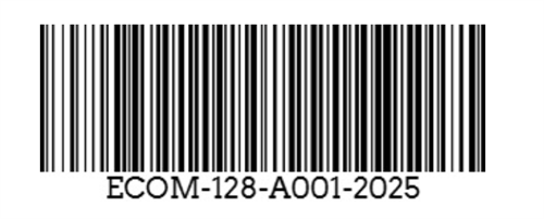 code 128 barcode קוד 128 ברקוד