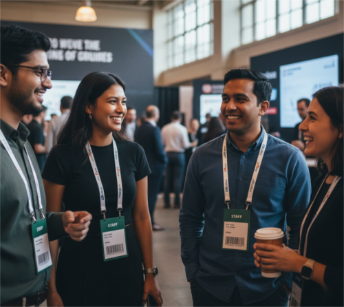 תג אוויר עם ברקודים