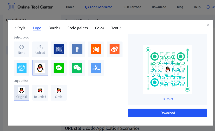 beautify qr code קוד QR