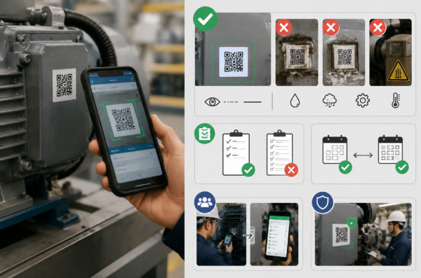 טיפים עבור בדיקת ציוד קוד QR