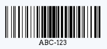 code 128 Alphanumeric barcode קוד 128 ברקוד אלפאנומרי