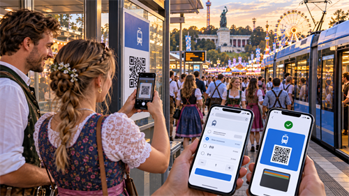 סרוק קוד QR עבור כרטיס